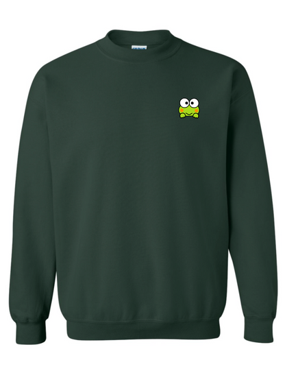 Cute Frog-Ophthalmology Tech on BACK -Cozy Sweatshirt