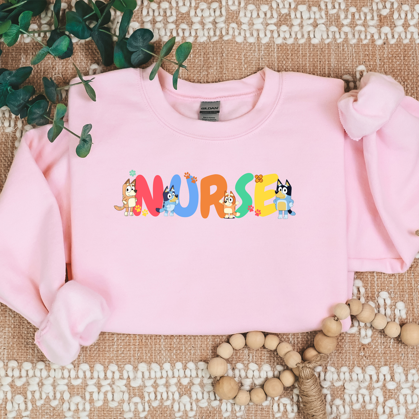 Cute Dog-Nurse-Bubble-Cozy Sweatshirt