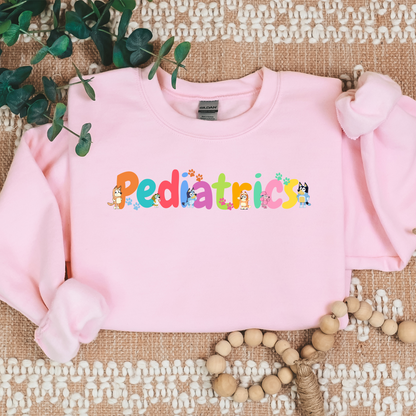 Cute Dog-Pediatrics-Bubble-Cozy Sweatshirt