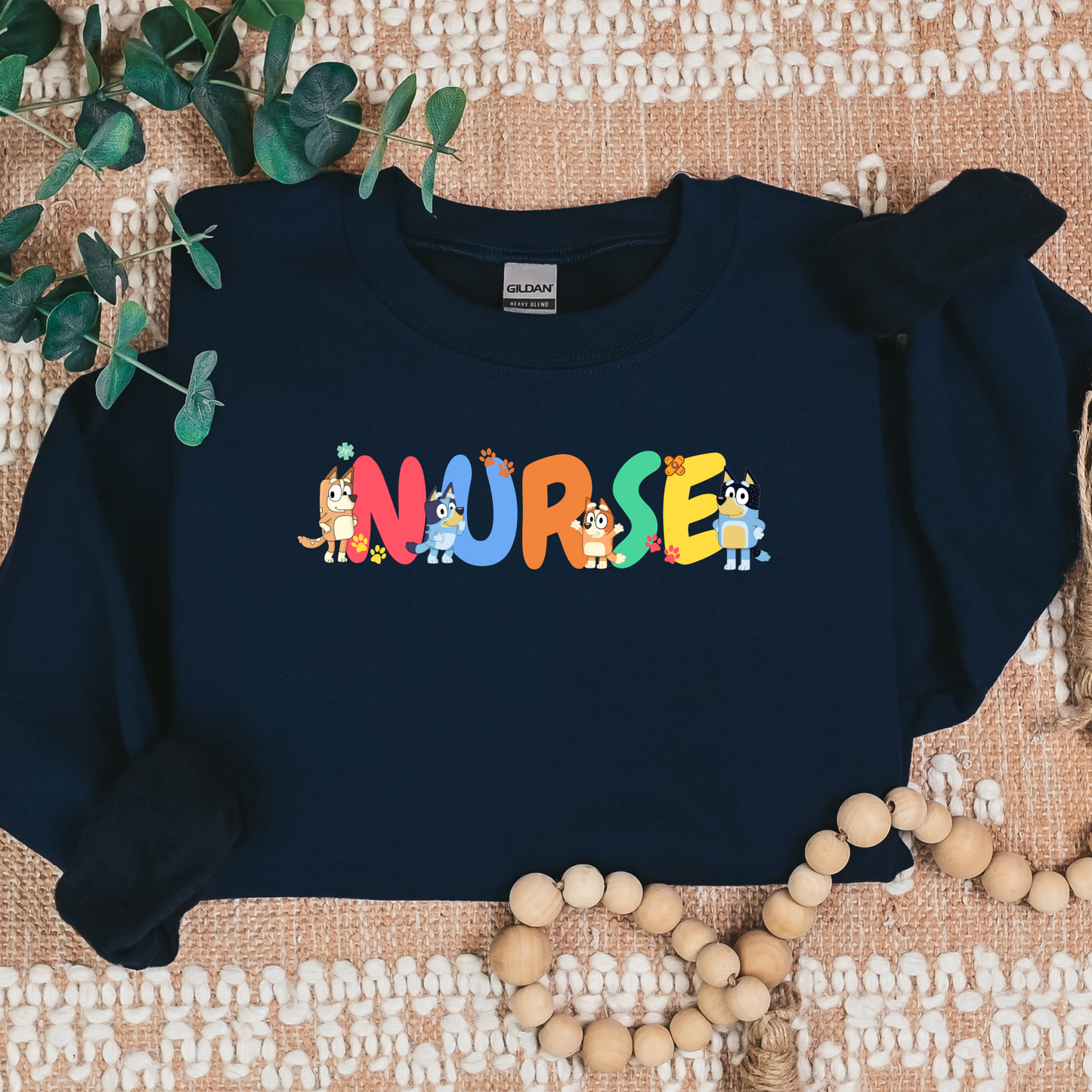 Cute Dog-Nurse-Bubble-Cozy Sweatshirt