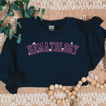 Hematology-Kawaii Character-Cozy Sweater