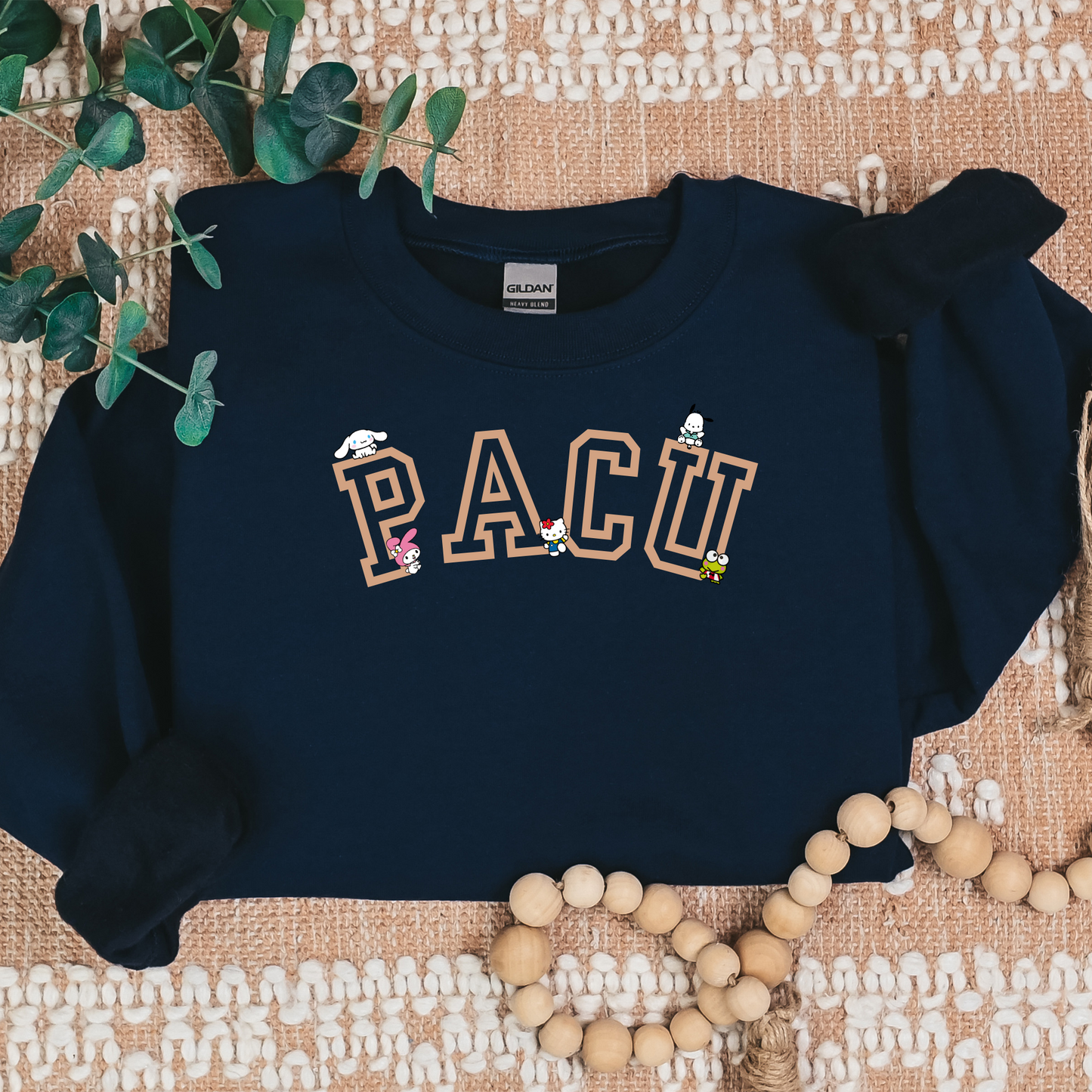 PACU-Varsity-Tan-Cozy Sweatshirt