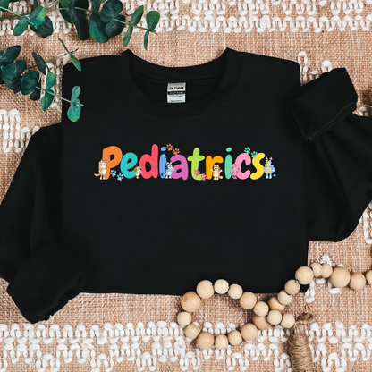 Cute Dog-Pediatrics-Bubble-Cozy Sweatshirt