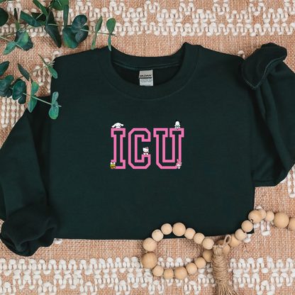 Pink-ICU-Kawaii Characters Cozy Sweater