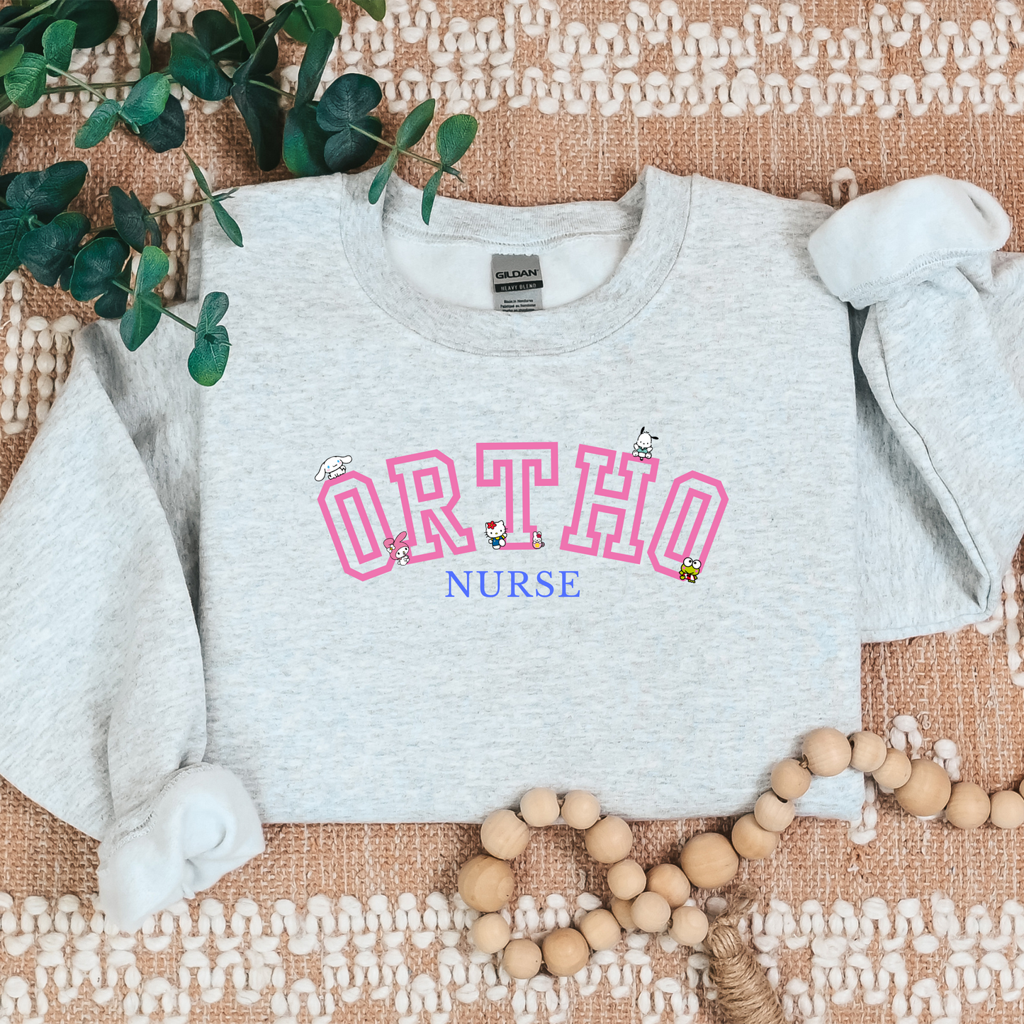 Ortho Nurse-Kawaii Characters -Cozy Sweatshirt