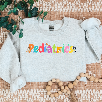 Cute Dog-Pediatrics-Bubble-Cozy Sweatshirt