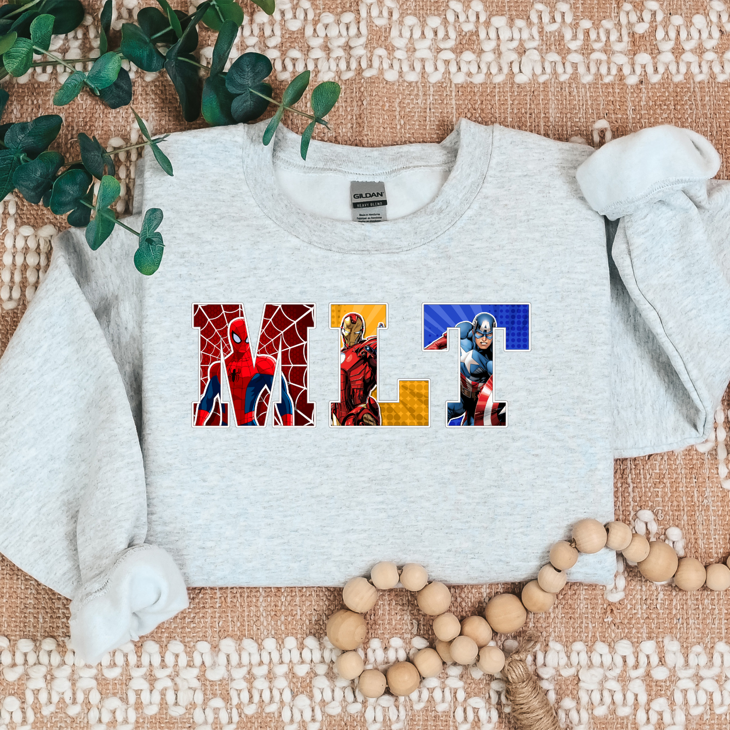 MLT-Superheroes-Cozy Sweatshirt