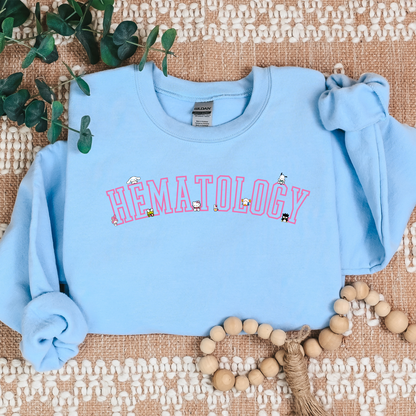 Hematology-Kawaii Character-Cozy Sweater