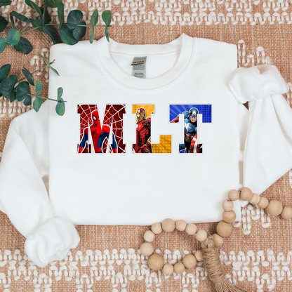 MLT-Superheroes-Cozy Sweatshirt