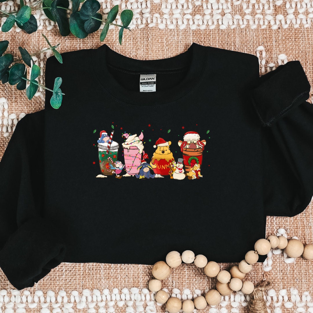 Winnie and Friends Coffee Cozy Sweater