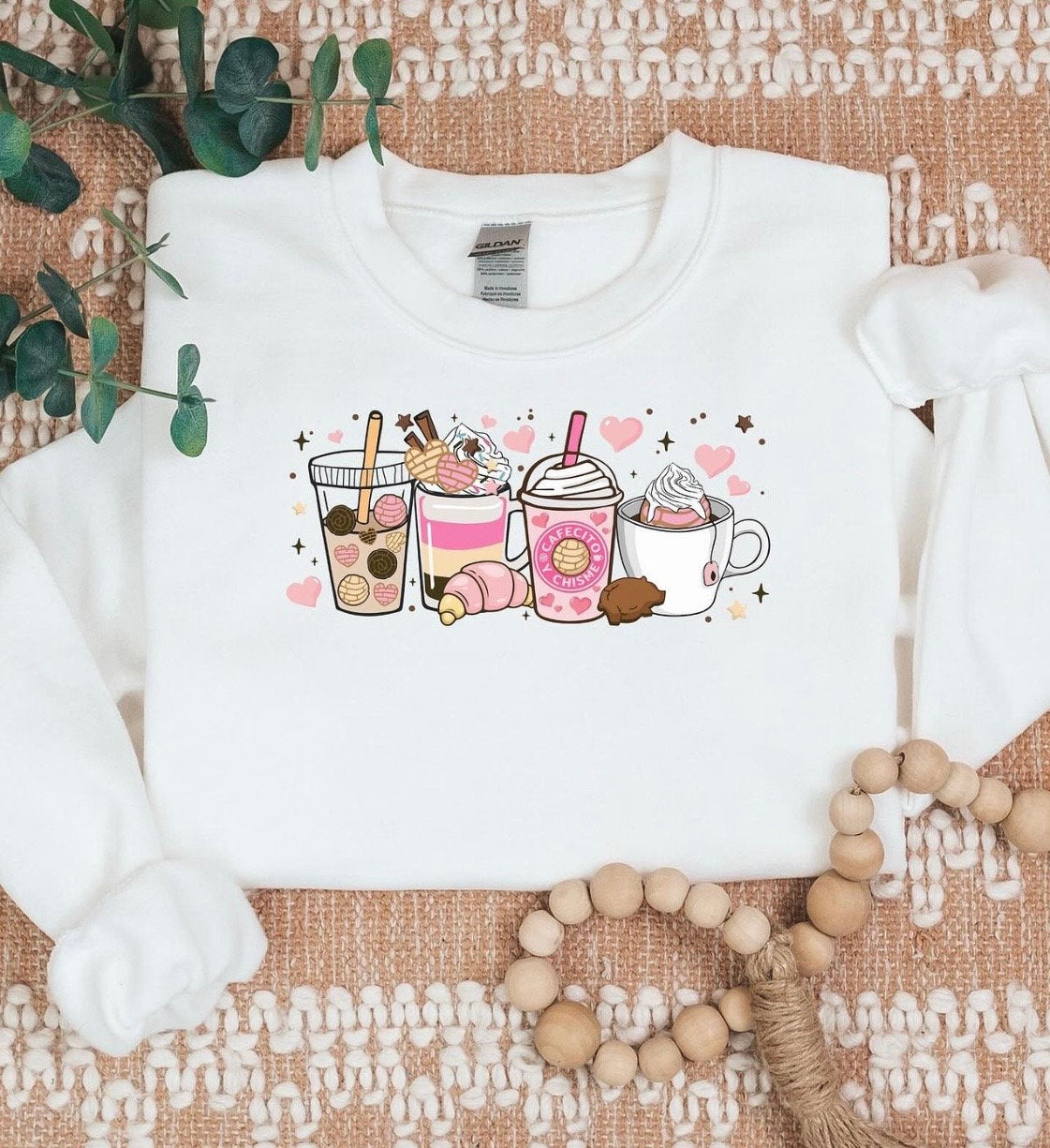 Cafecito y Chisme Cozy Sweater