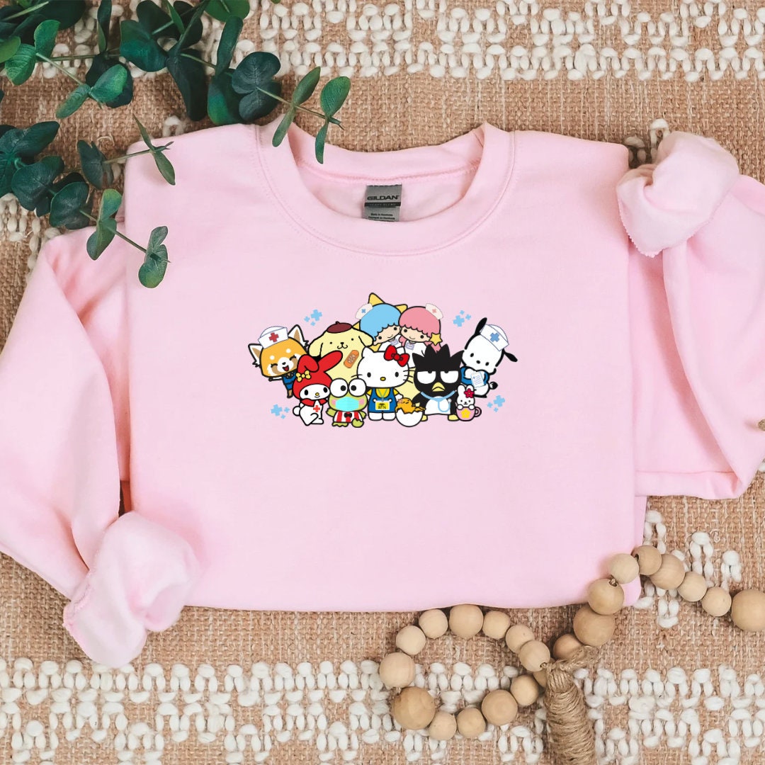 Kitty and Friends Nurse Cozy Sweater