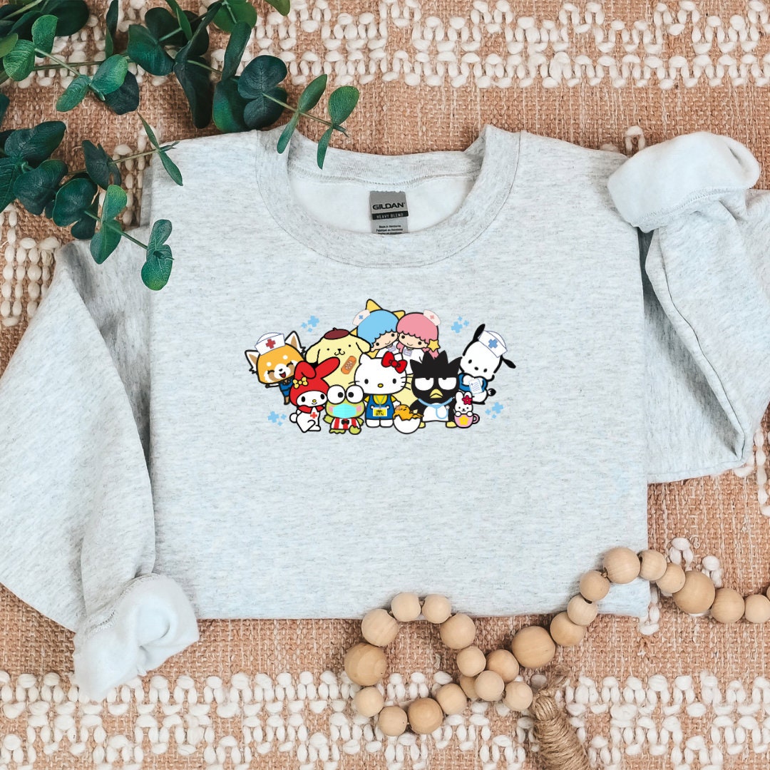 Kitty and Friends Nurse Cozy Sweater