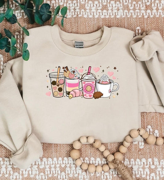 Cafecito y Chisme Cozy Sweater