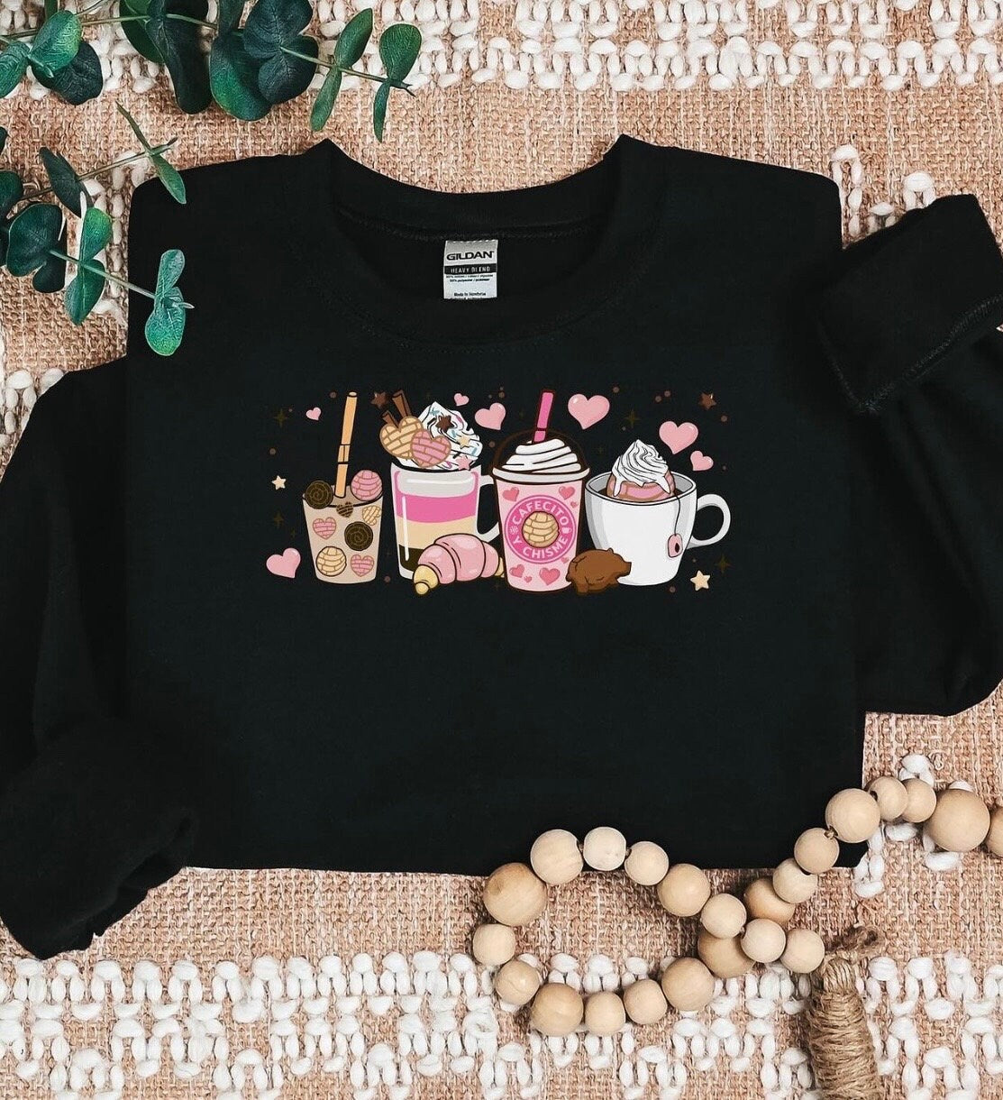 Cafecito y Chisme Cozy Sweater