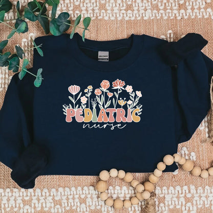 Flower Nurse Cozy Sweater