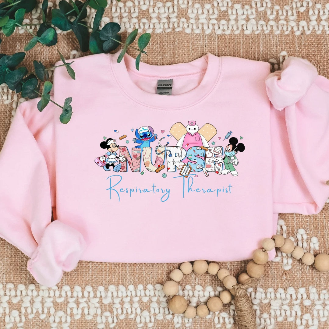 Respiratory Therapist - Magic Characters Cozy Sweater