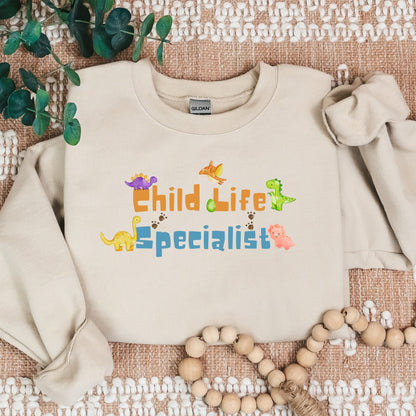 Child Life Specialist- Dinosaur-Cozy Sweater