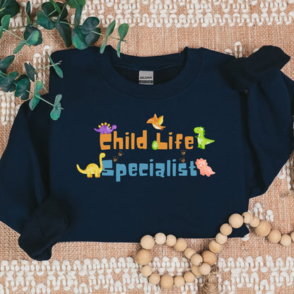 Child Life Specialist- Dinosaur-Cozy Sweater