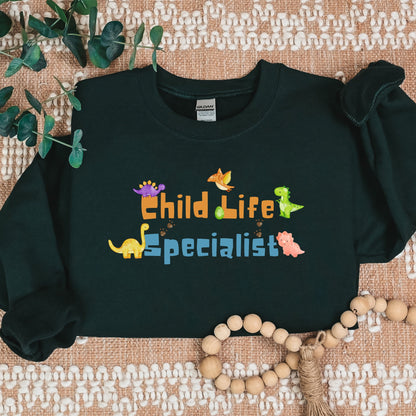 Child Life Specialist- Dinosaur-Cozy Sweater