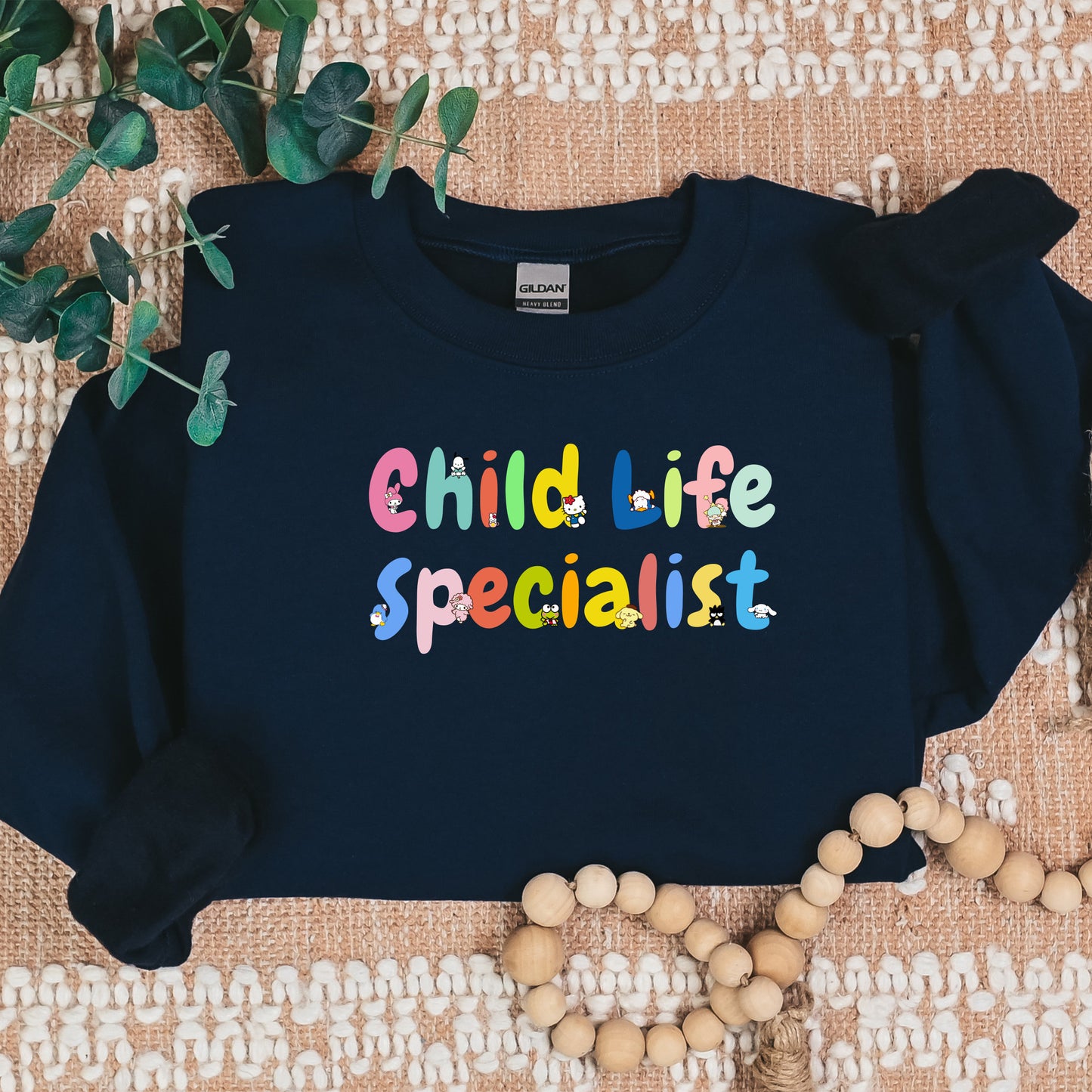 Child Life Specialist- Kitty and Friends-Kawaii-Cozy Sweater