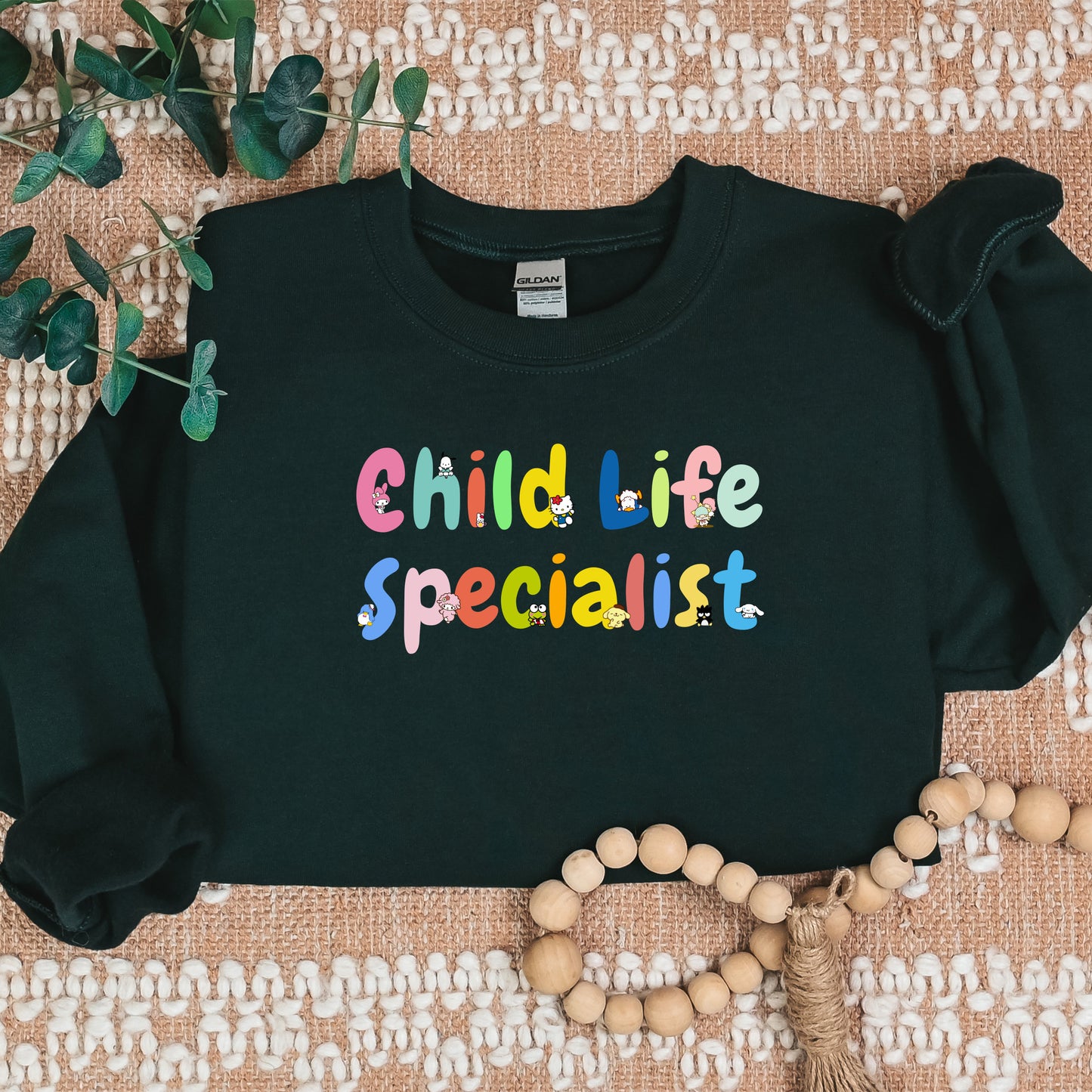 Child Life Specialist- Kitty and Friends-Kawaii-Cozy Sweater