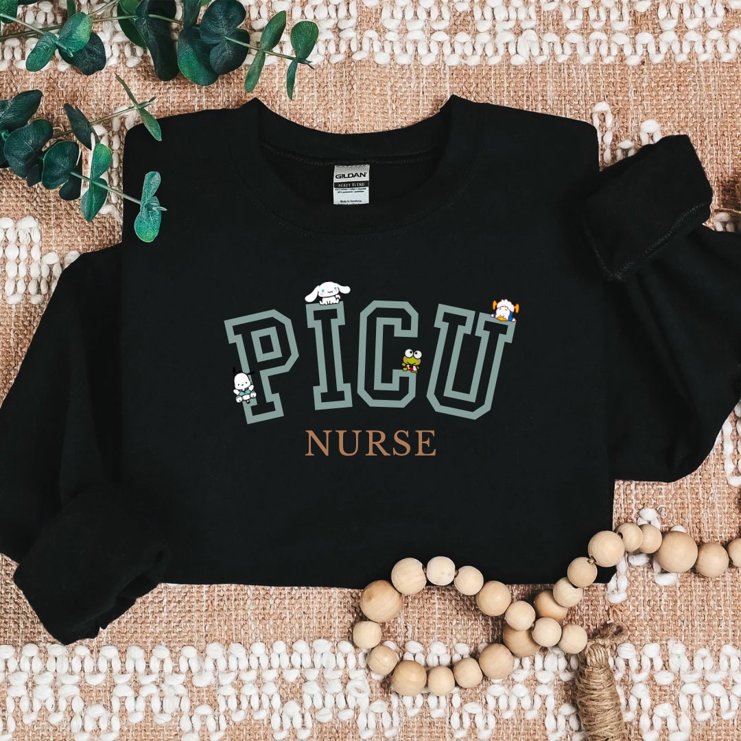 PICU-Varsity-Mint-Cozy Sweater