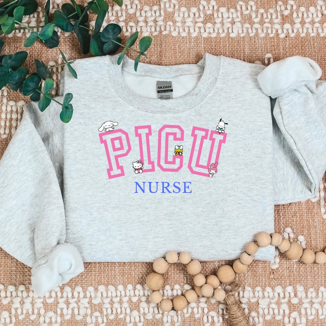 PICU-Varsity-Pink-Cozy Sweater