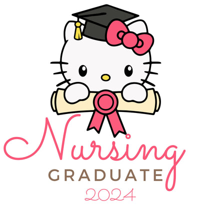 Soft Tee-Nursing Graduate-Medical Kitty Nurse Cozy Shirt