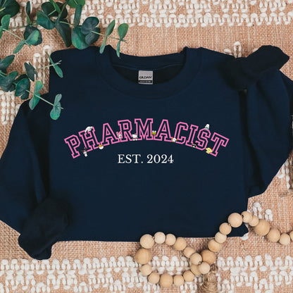 Pharmacist EST. 2024-Cozy Sweater