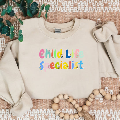 Child Life Specialist- Kitty and Friends-Kawaii-Cozy Sweater