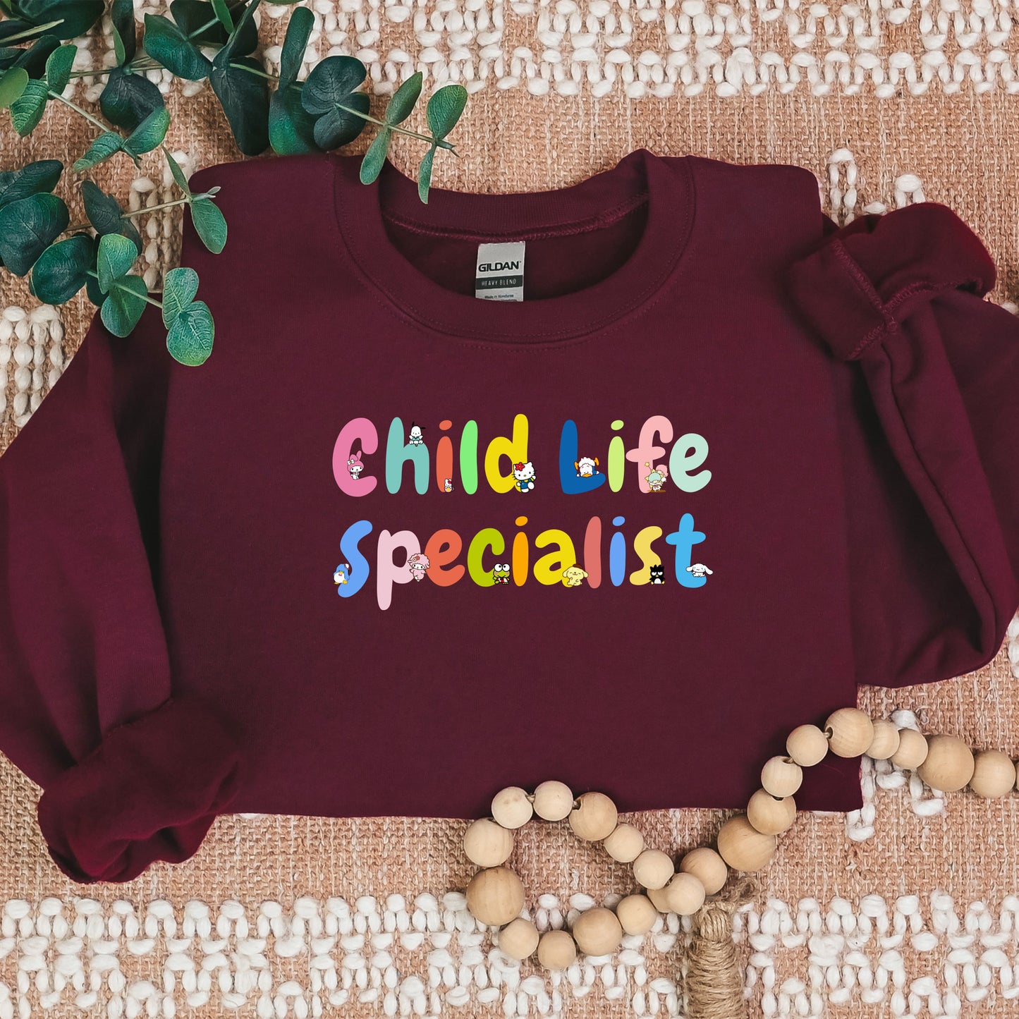 Child Life Specialist- Kitty and Friends-Kawaii-Cozy Sweater