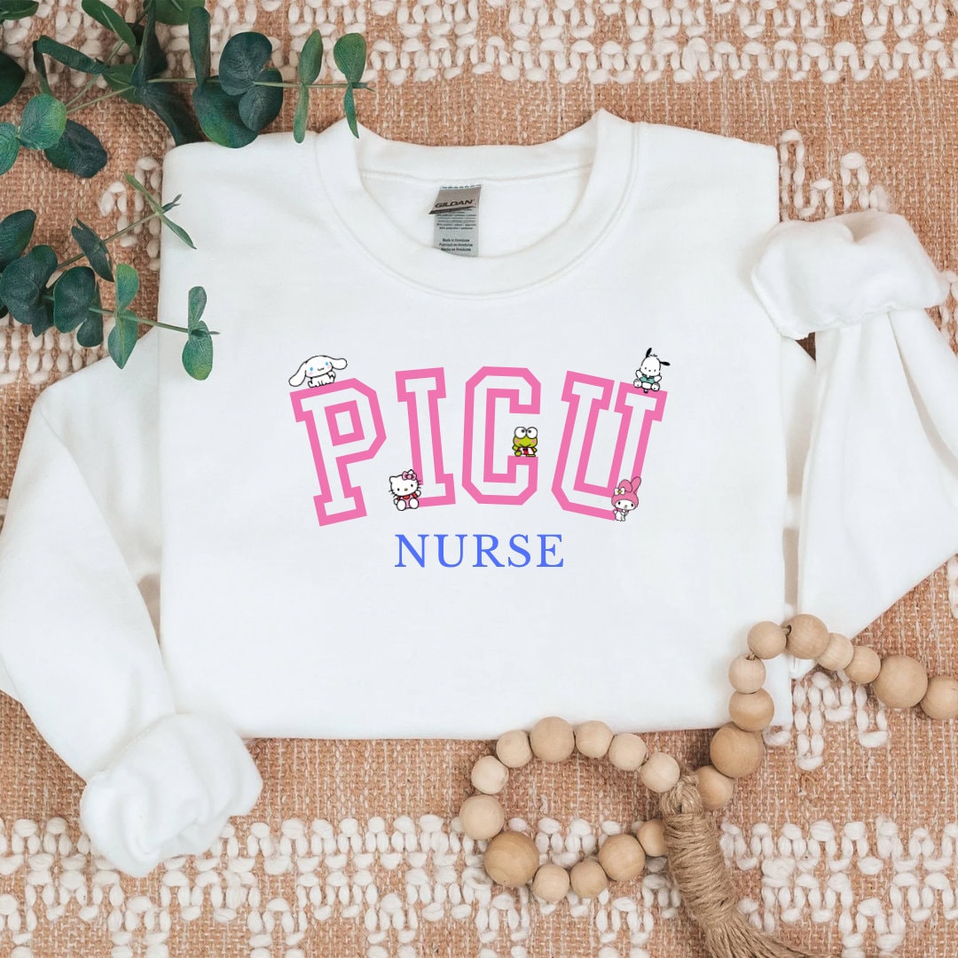 PICU-Varsity-Pink-Cozy Sweater