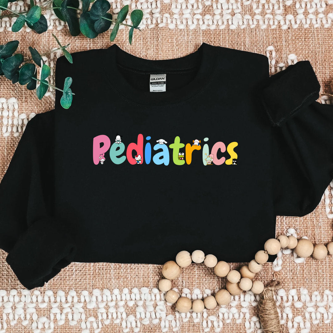 Bubble- Pediatrics- Kawaii-Characters -Cozy Sweatshirt