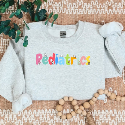 Bubble- Pediatrics- Kawaii-Characters -Cozy Sweatshirt