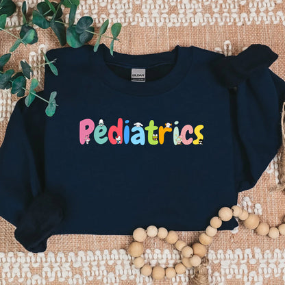 Bubble- Pediatrics- Kawaii-Characters -Cozy Sweatshirt